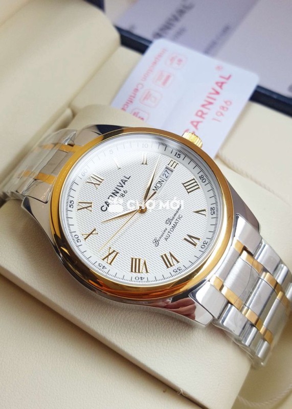Đồng Hồ Phong Cách Doanh Nhân Sang Trọng Máy Cơ