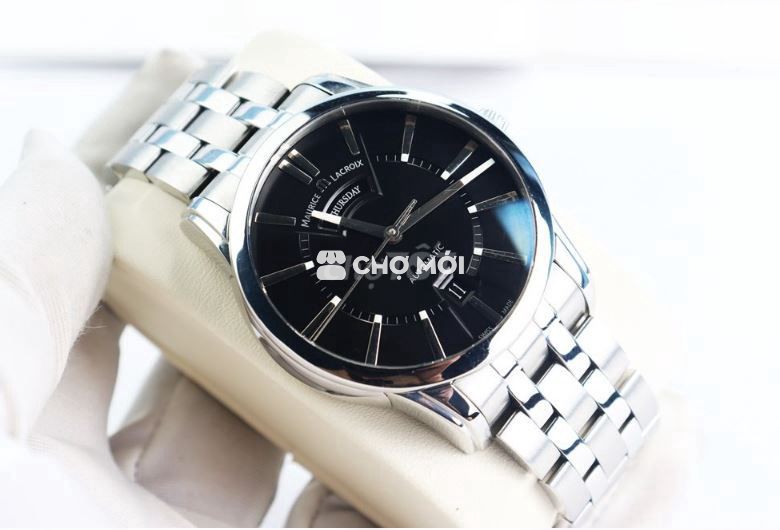 Maurice Lacroix Pontos Automatic Mặt Đen Size 40mm