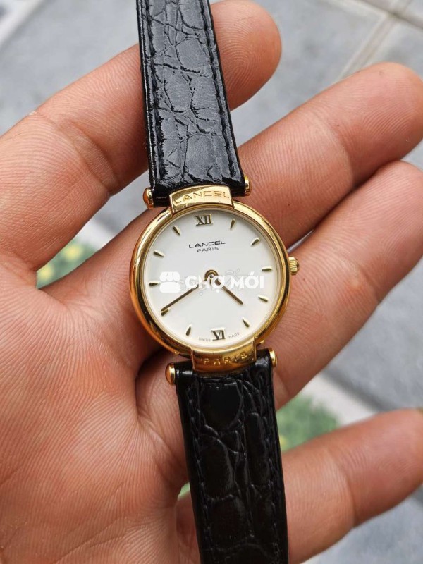 LANCEL Thụy Sĩ, bọc vàng dày, mới keng, đẹp tuyệt