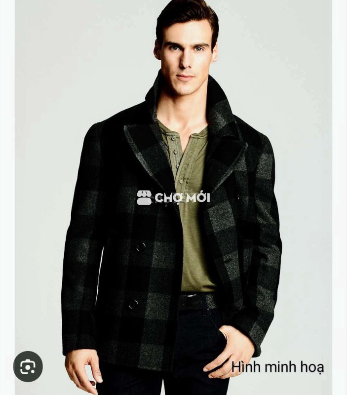 Khoác dạ Pea Coat GU Japan 🇯🇵