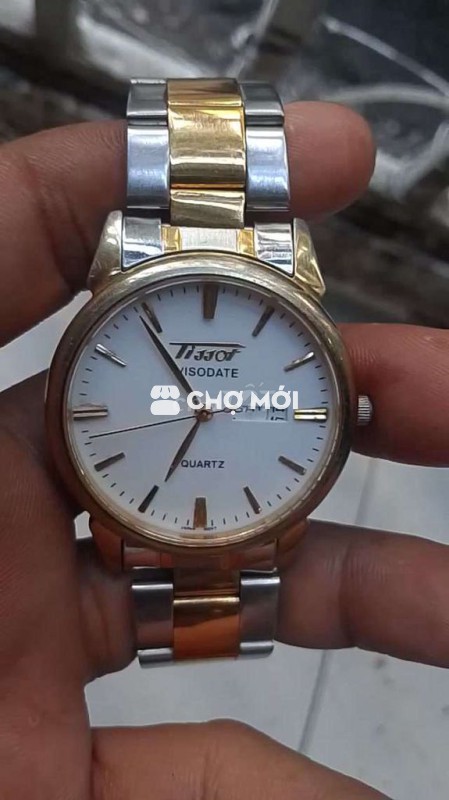 Đh Tissot Quartz nhật,size39,dây thép không gỉ