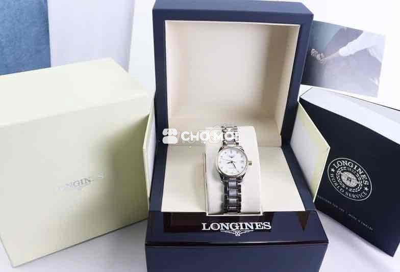 Longines Nữ Vàng Khối Kết Hợp Kim Cương Fullbox