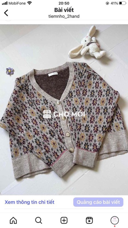 cardigan xinh