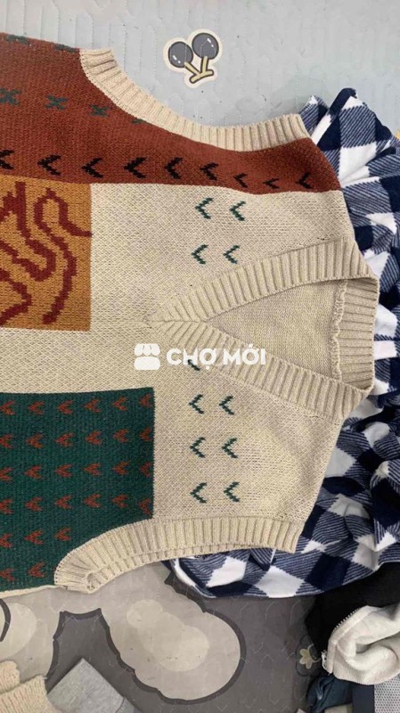 áo gile len dày dặn