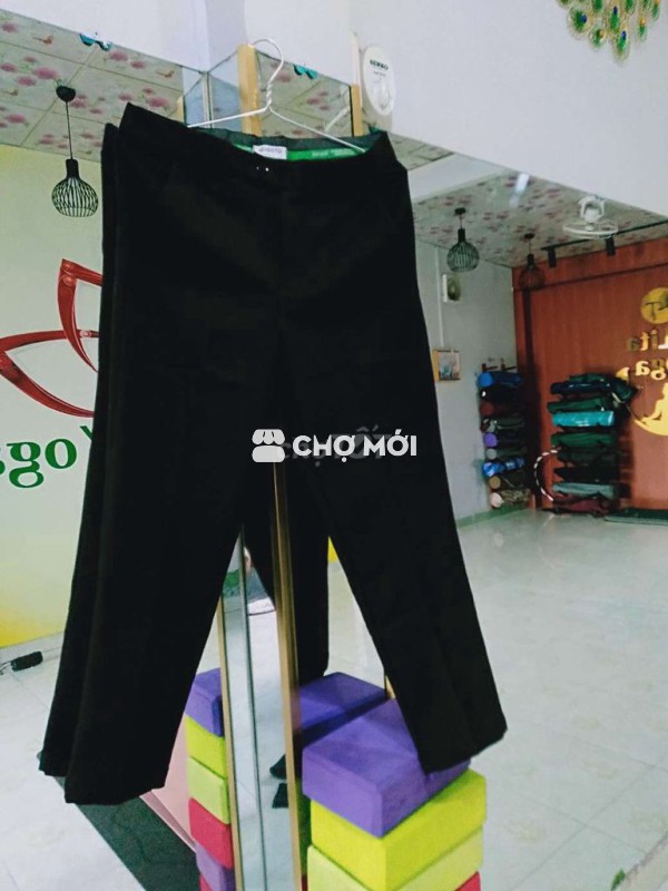 Xả rẻ  2 quần nam size 29 màu đen