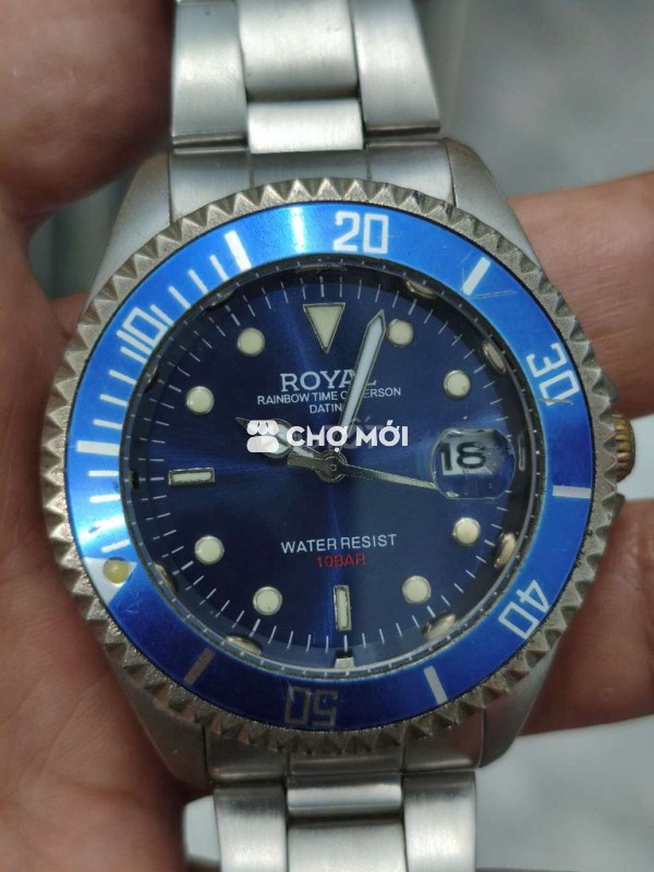 Đồng hồ Nhật, size 38mm,niềng xoay,dạ quang,1 lịch
