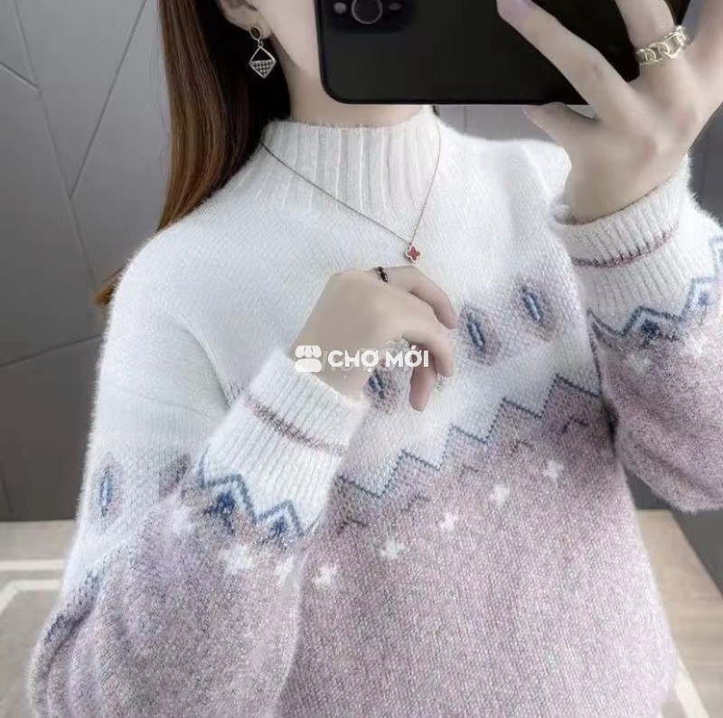 Winter Pastel Sweater | Áo len mùa đông M