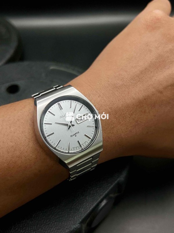 Đồng hồ Alba full thép thiết kế cool ngầu nam tính