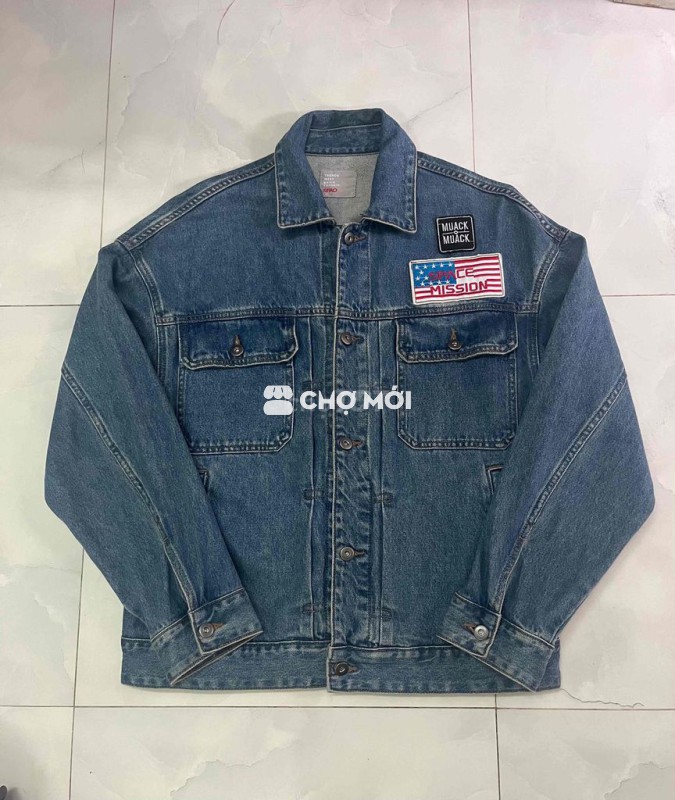Áo Khoác Jeans Spao Authentic
