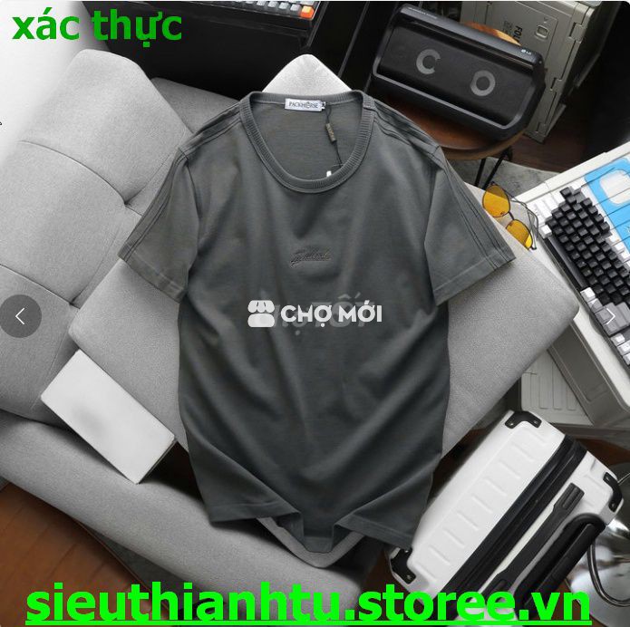 ÁO THUN CỔ TRÒN THIẾT KẾ DUK CHẤT COTTON KHÔ -  HC