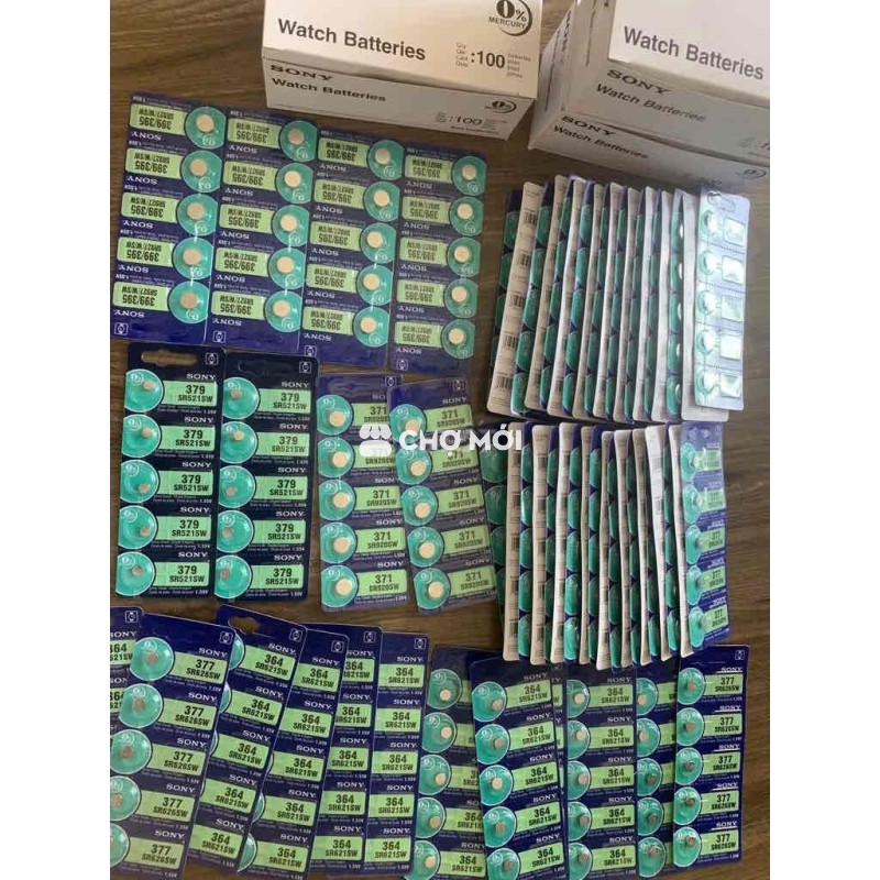 Sỉ lẻ pin đồng hồ sony,