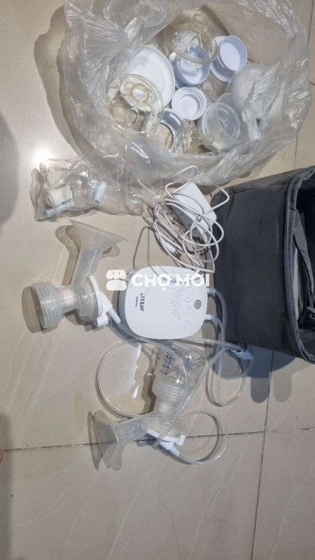 Máy hút sữa điện đôi Philips Avent SCF303