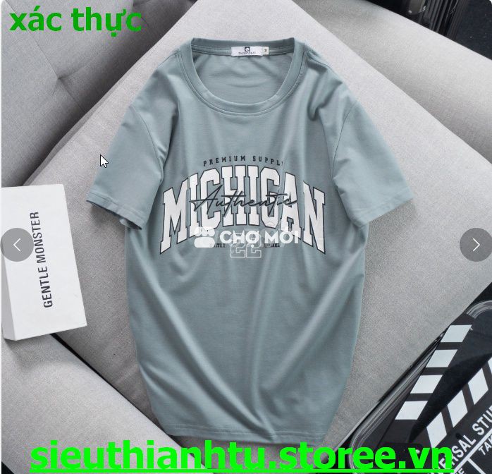 ÁO THUN CỔ TRÒN MICHIGAN - THỜI TRANG HC