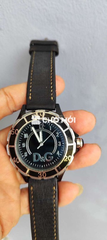 Đồng hồ D&G Dolce & Gabbana dây da bò, Size 44mm