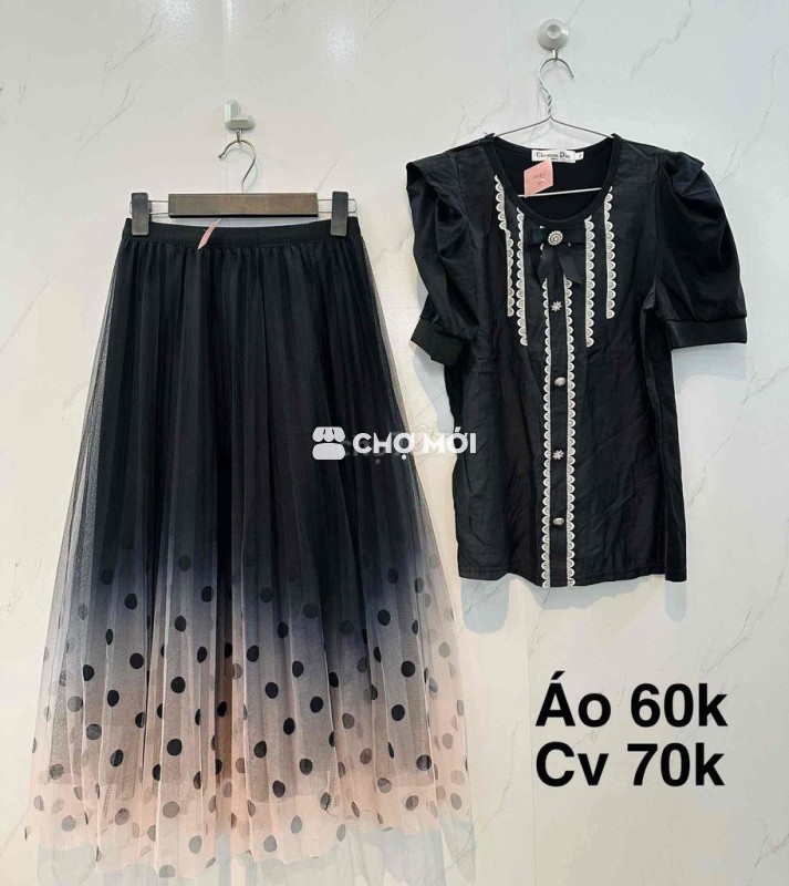 set chân váy và áo ( có tách lẻ )