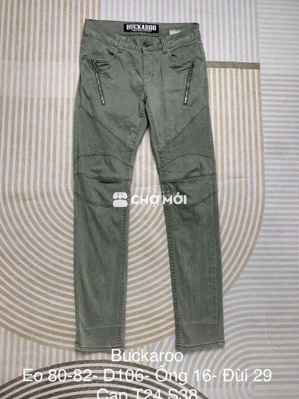 Buckaroo • Size: Eo 80-82, dài 106, ống 16, đùi 29