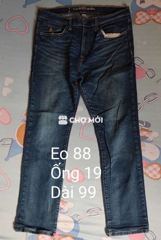 Quần jean nam U.S. Polo Assn. xanh đậm