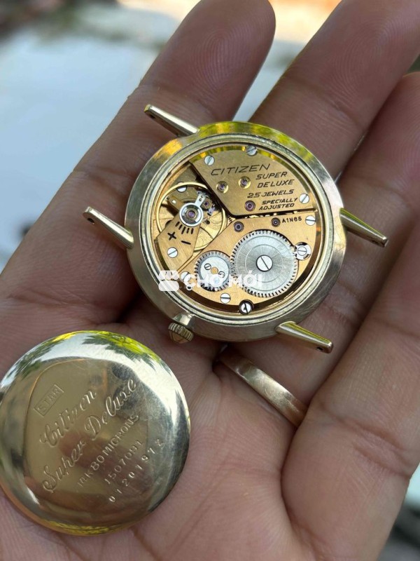 citizen lộ cơ 25j 14k 80mcr