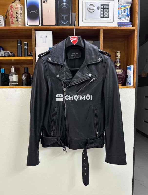 pass áo da bò thật, size S, còn như mới ạ
