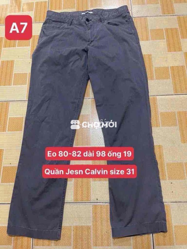 Quần Jesn Calvin size 31