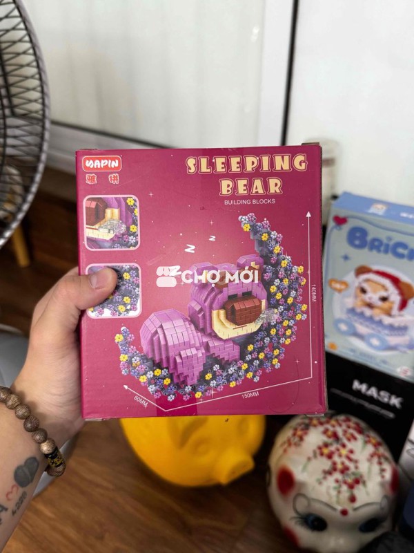 lego gấu dâu