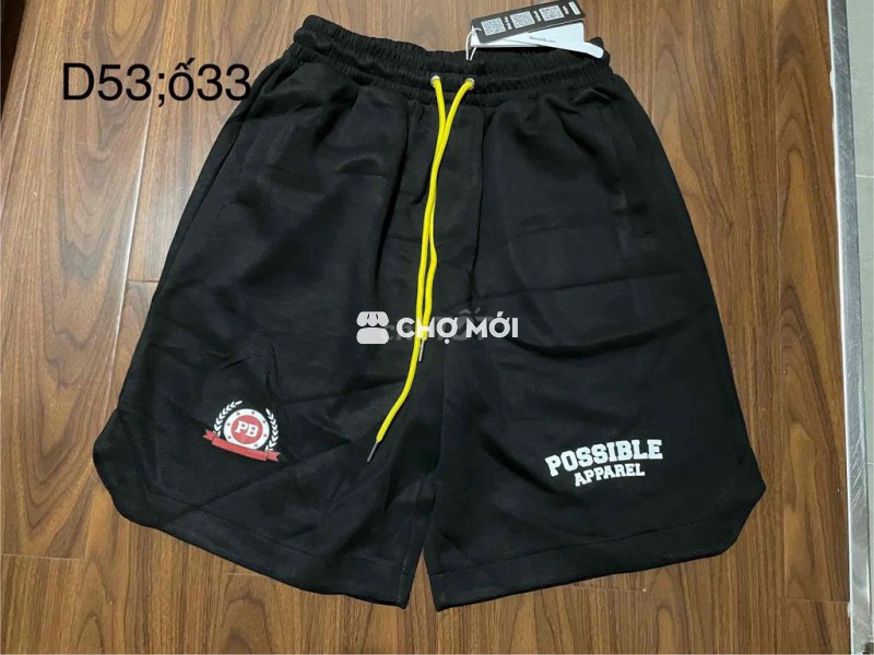 quần đùi thun size XL tầm 80-85kg