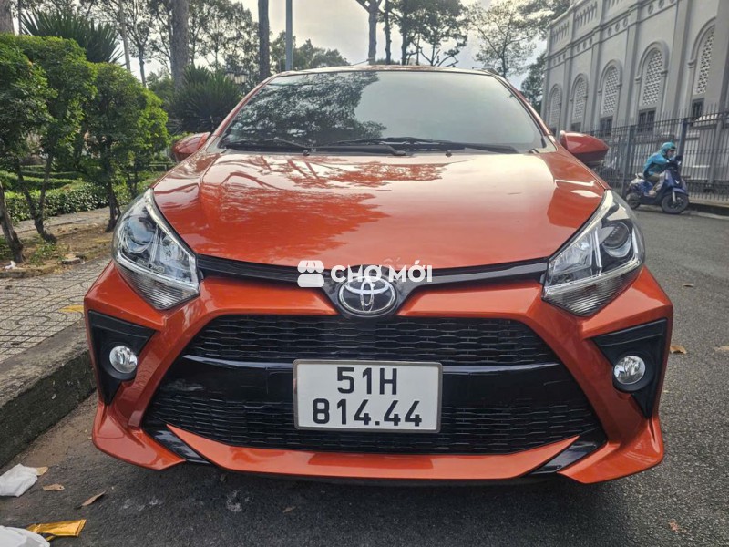 Toyota Wigo T8/2020 số tự động màu cam