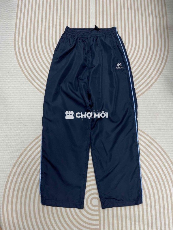 Quần gió Kaepa size L Số đo: eo 70-92, dài 99, ống