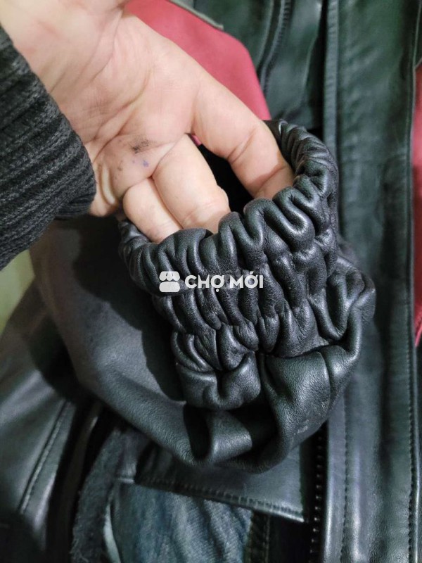 Áo khoác da thật nam màu đen, xám, đỏ size L