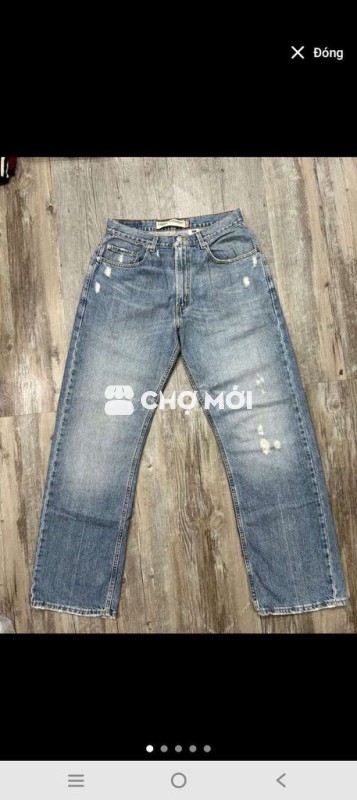 LEVI’S 569 jeans 100%cotton hãng USA
Size 31-29