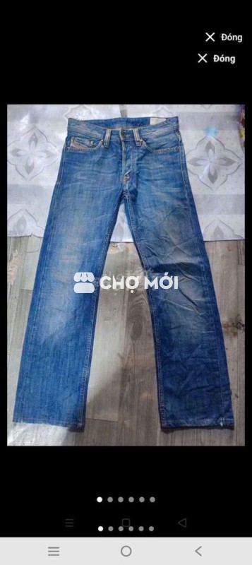 DIESEL VIKER jeans hãng ITALY like new
Size 30-28