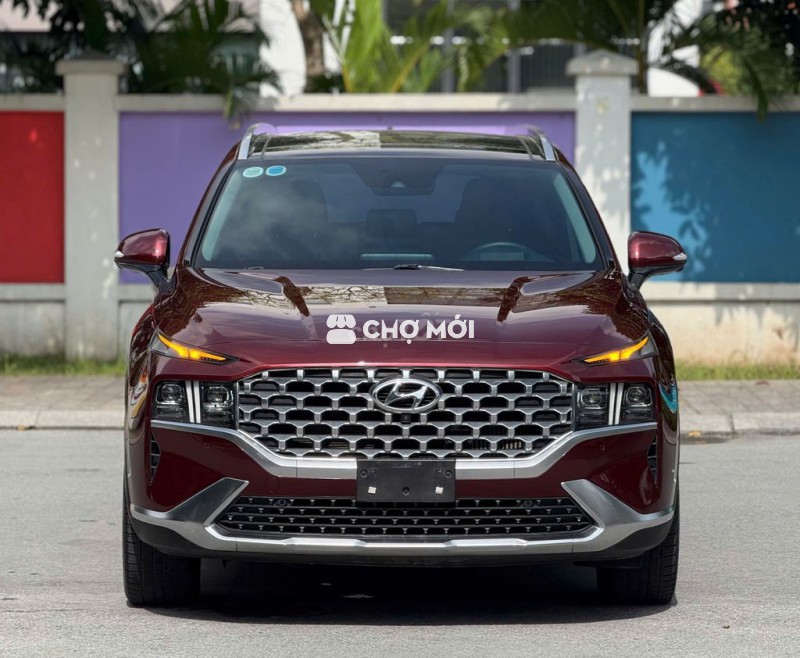 Hyundai Santa Fe Full Dầu Đỏ 2021 54000km