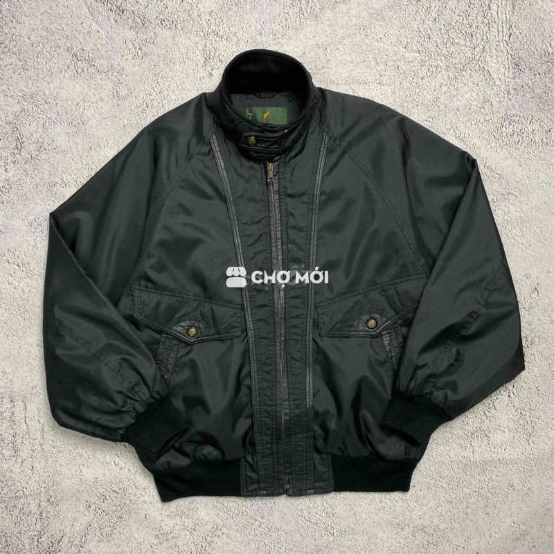 HARINGTON JACKET MIX LEATHER by Selina