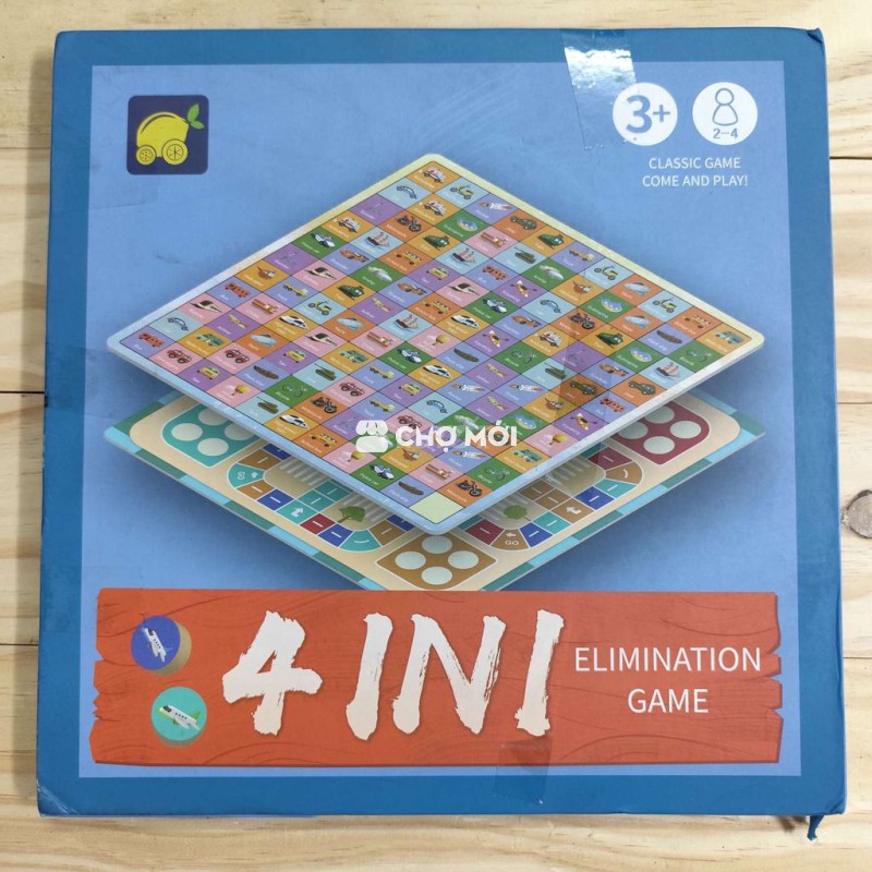 Bộ đồ chơi nam châm 4 trong 1 cho bé