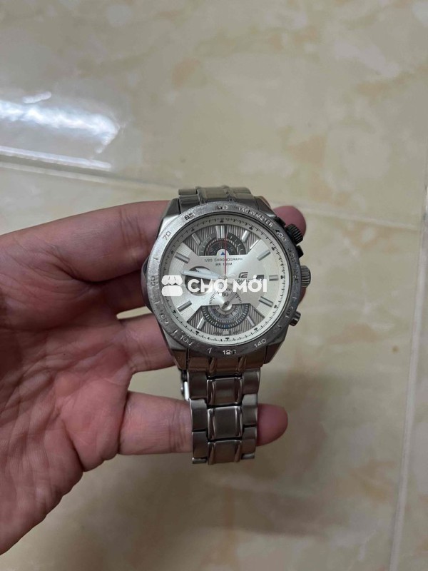 Đồng hồ casio edifice hãng còn đẹp 6 kim lờn nút
