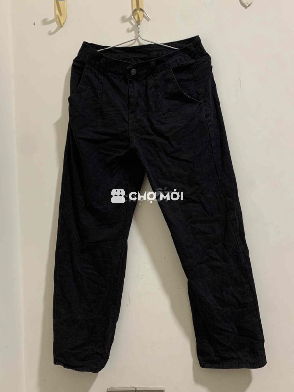 Quần Kaki đen mới 99%