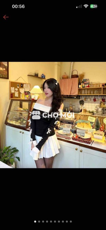 áo trễ vai kiểu