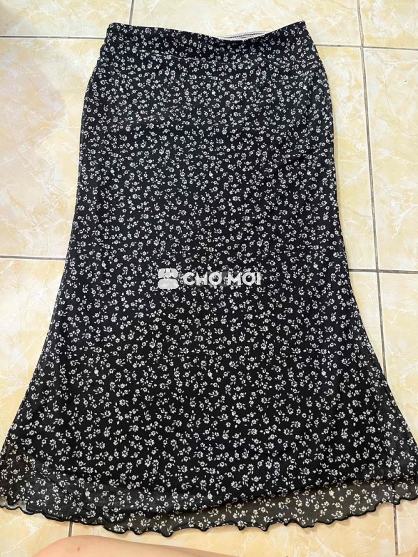 Váy hoa nhí dáng dài SHEIN size M