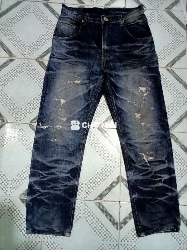Quần jean nam American West xanh đậm size 32