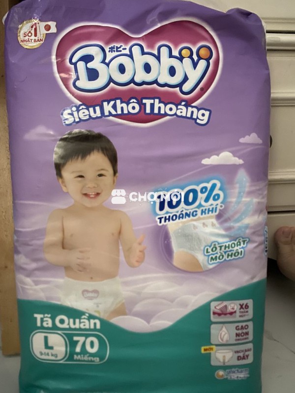 Tả dán Moony nữ size M, Tả quần Bobby M