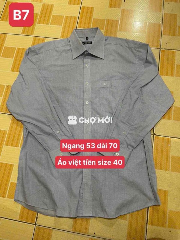 Áo somi việt tien size 40