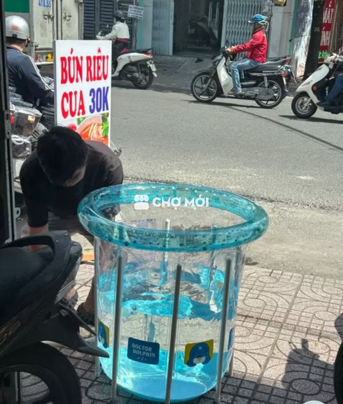 bể bơi đứng cho bé , phù hợp tập làm quen nước