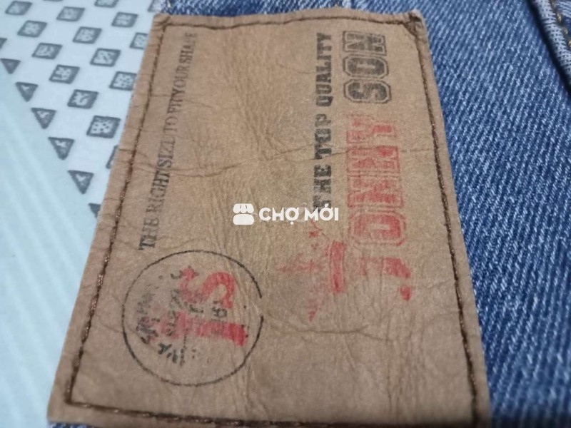 Quần short bò nam Jonny Son xanh size 32