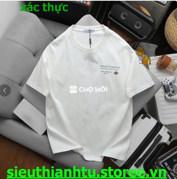 ÁO THUN CỔ TRÒN OVERSIZE COUTURE COTTON KHÔ - HC