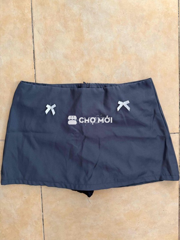 Váy nơ ngắn có lót quần size S