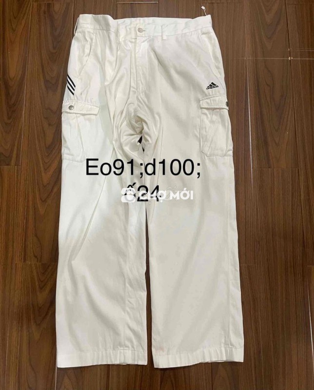 quần Das thể thao size 36 màu trắng chuẩn auth