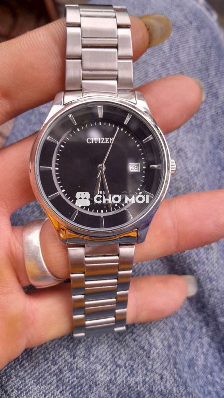 Đồng hồ Citizen Japan siêu mỏng toàn thân inox alo