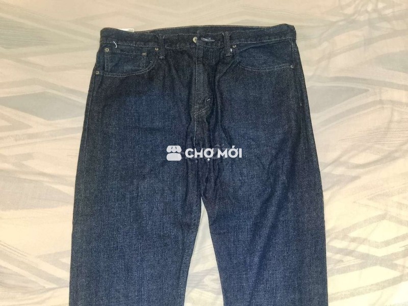 Quần jean Levis 508 nam màu xanh đậm, size W36 L32