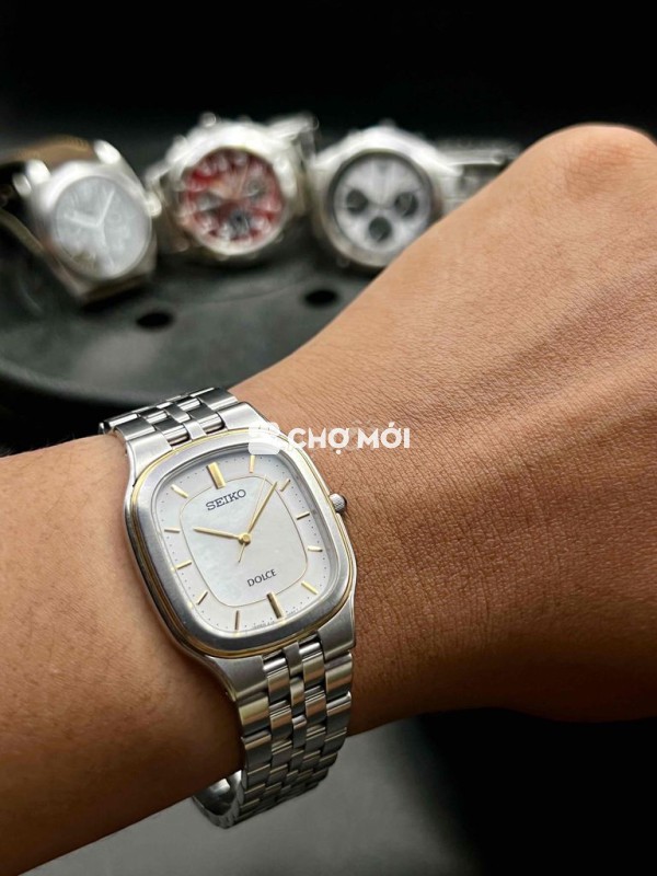 Đồng hồ Seiko dolce demi vàng kính sapphire