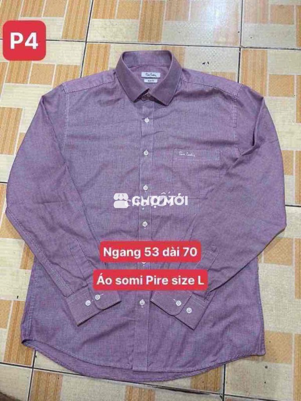 Áo somi Pire size L